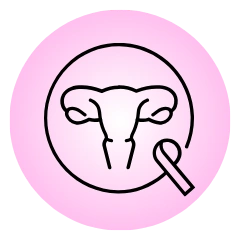 Gynecological cancers icon